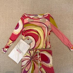 Exclusive Pucci vintage set complete w wallet